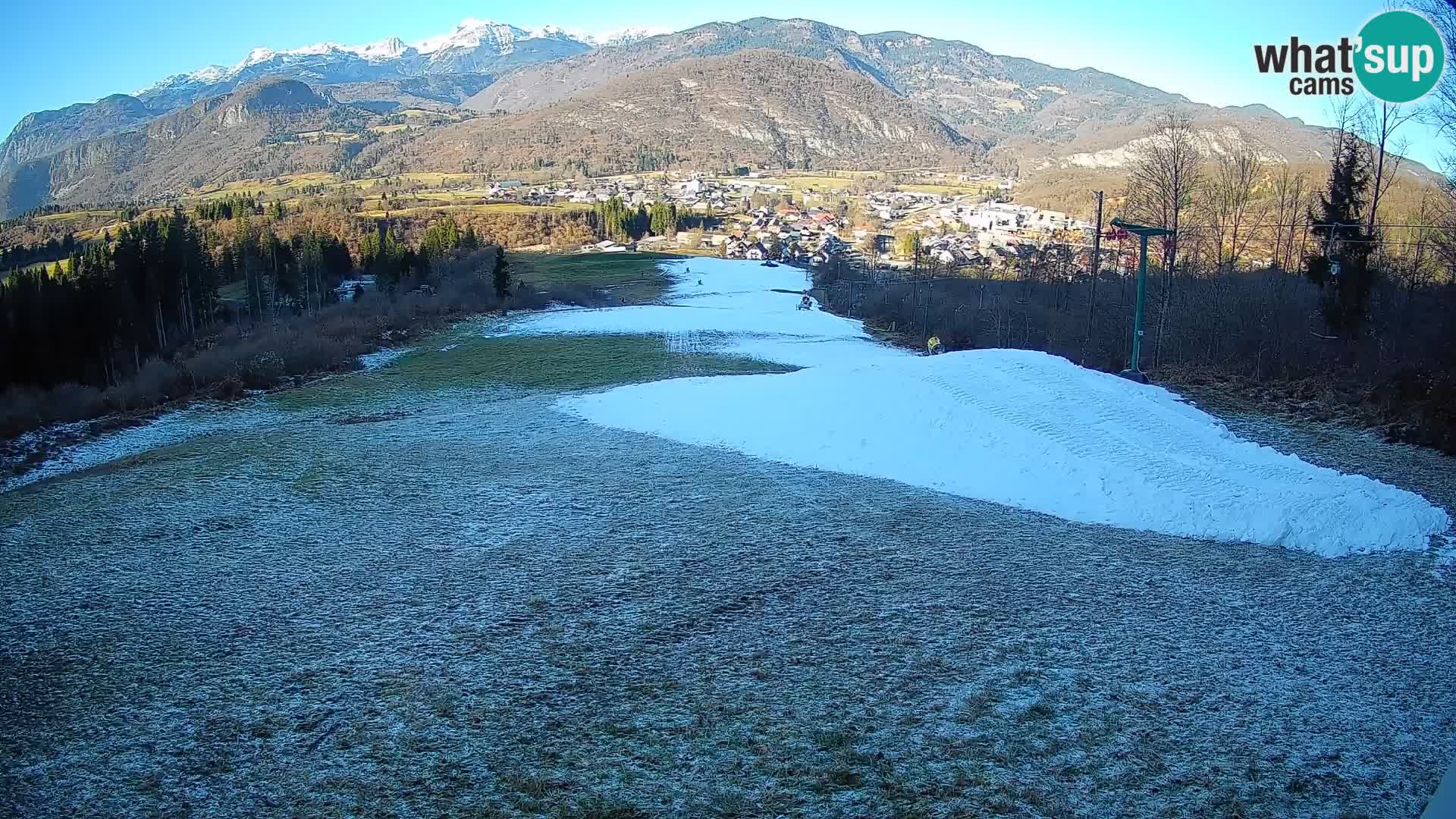Webcam Bohinjska Bistrica – Live View from Kozji Hrbet Ski Station