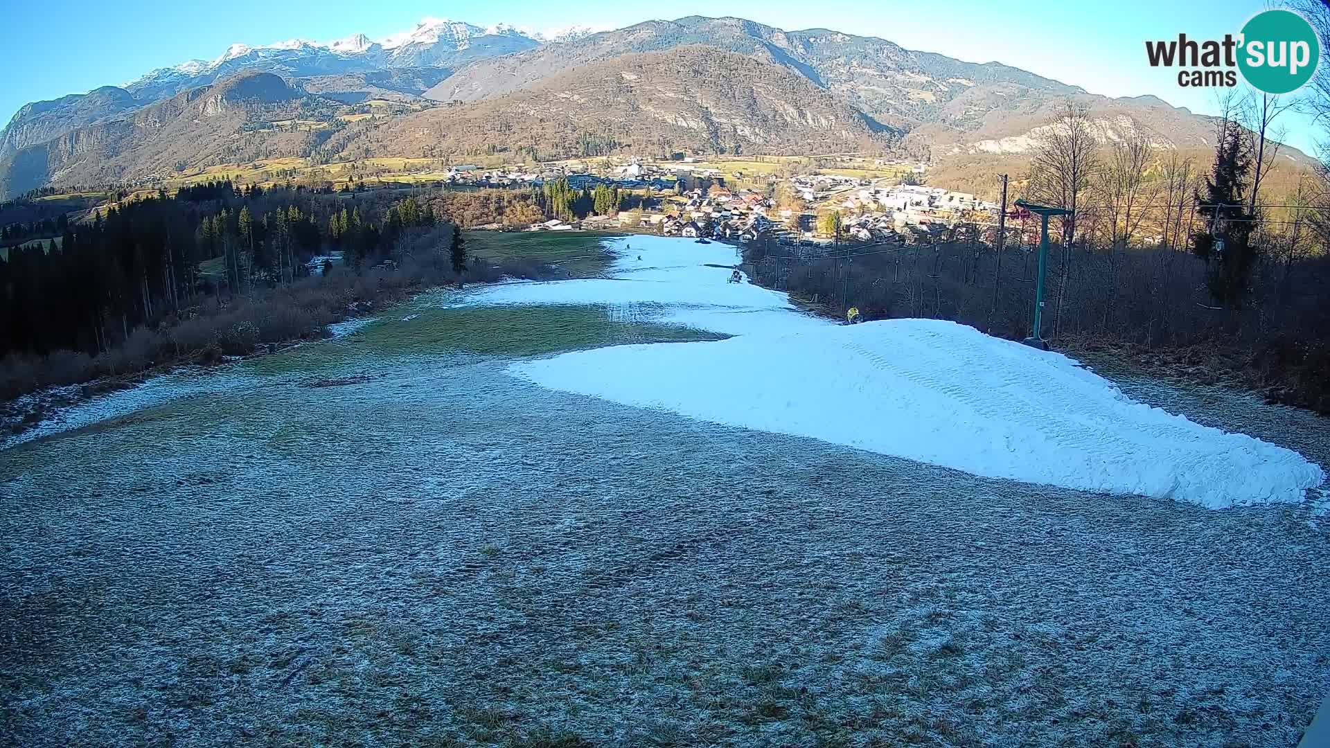 Webcam Bohinjska Bistrica – Vista live dalla stazione sciistica Kozji Hrbet