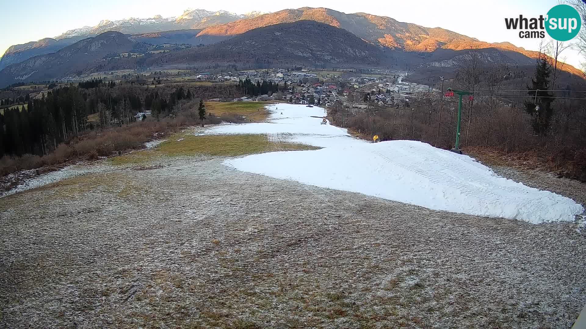 Webcam Bohinjska Bistrica – Live View from Kozji Hrbet Ski Station