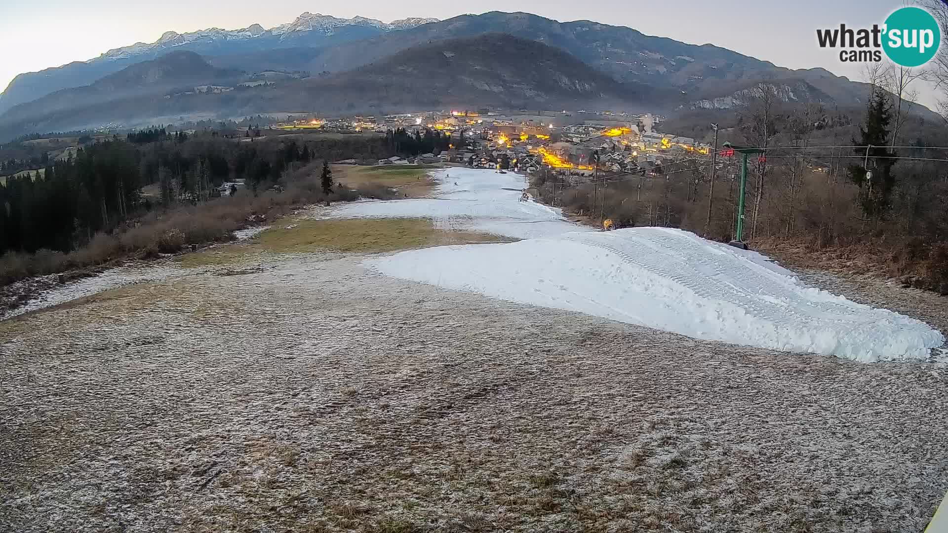Webcam Bohinjska Bistrica – Vista live dalla stazione sciistica Kozji Hrbet