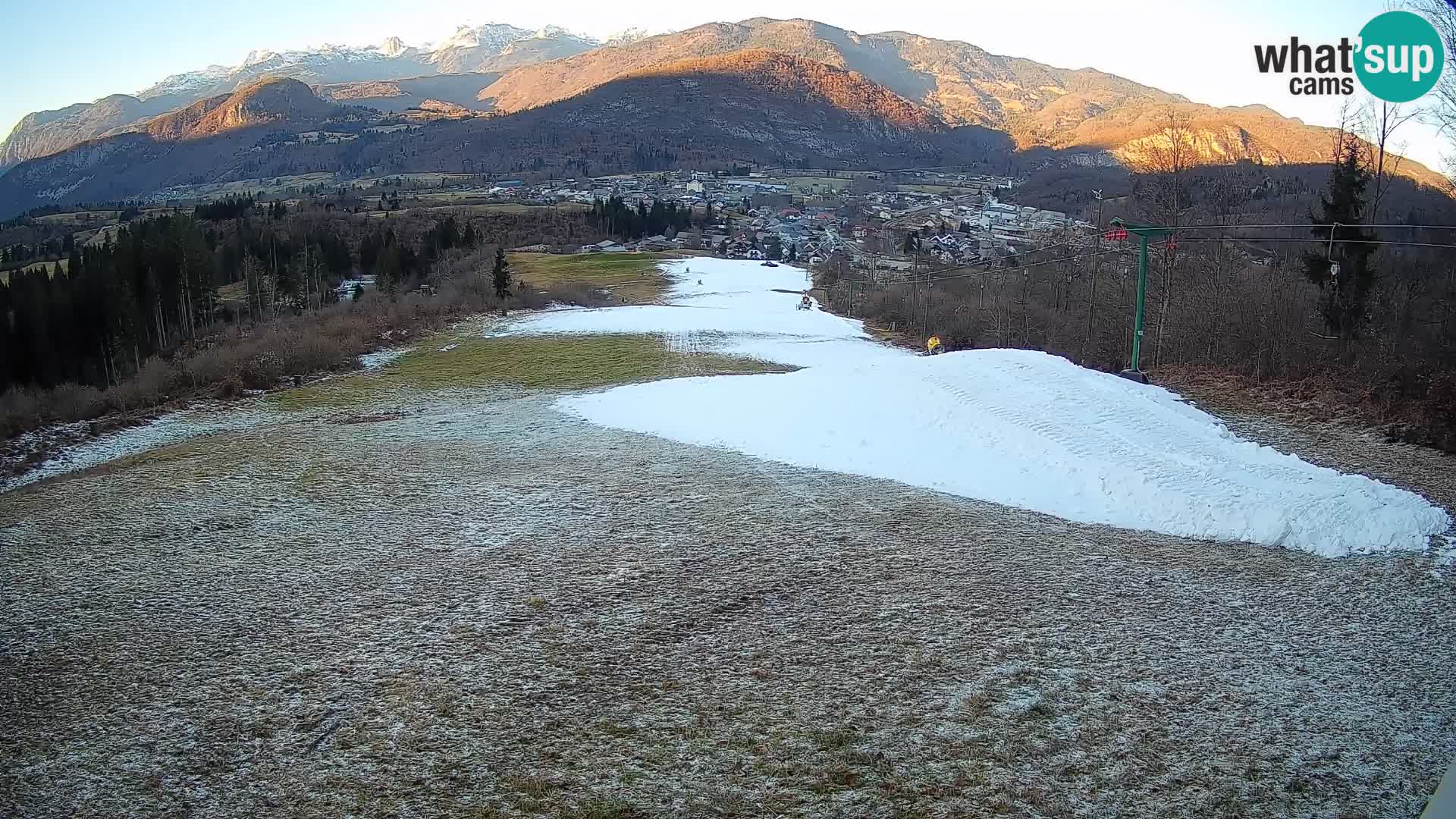 Webcam Bohinjska Bistrica – Live View from Kozji Hrbet Ski Station