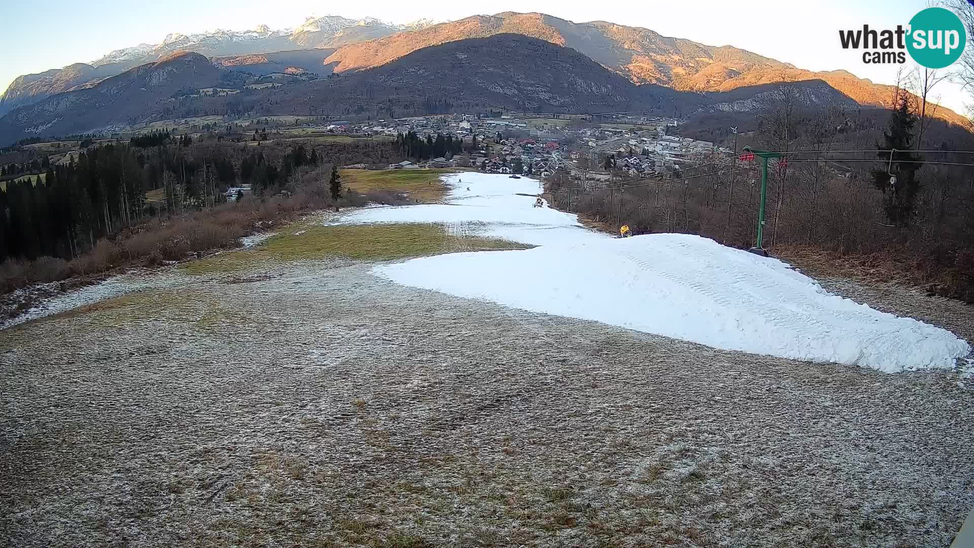 Cámara en vivo Bohinjska Bistrica – Vista en directo desde la estación de esquí Kozji Hrbet