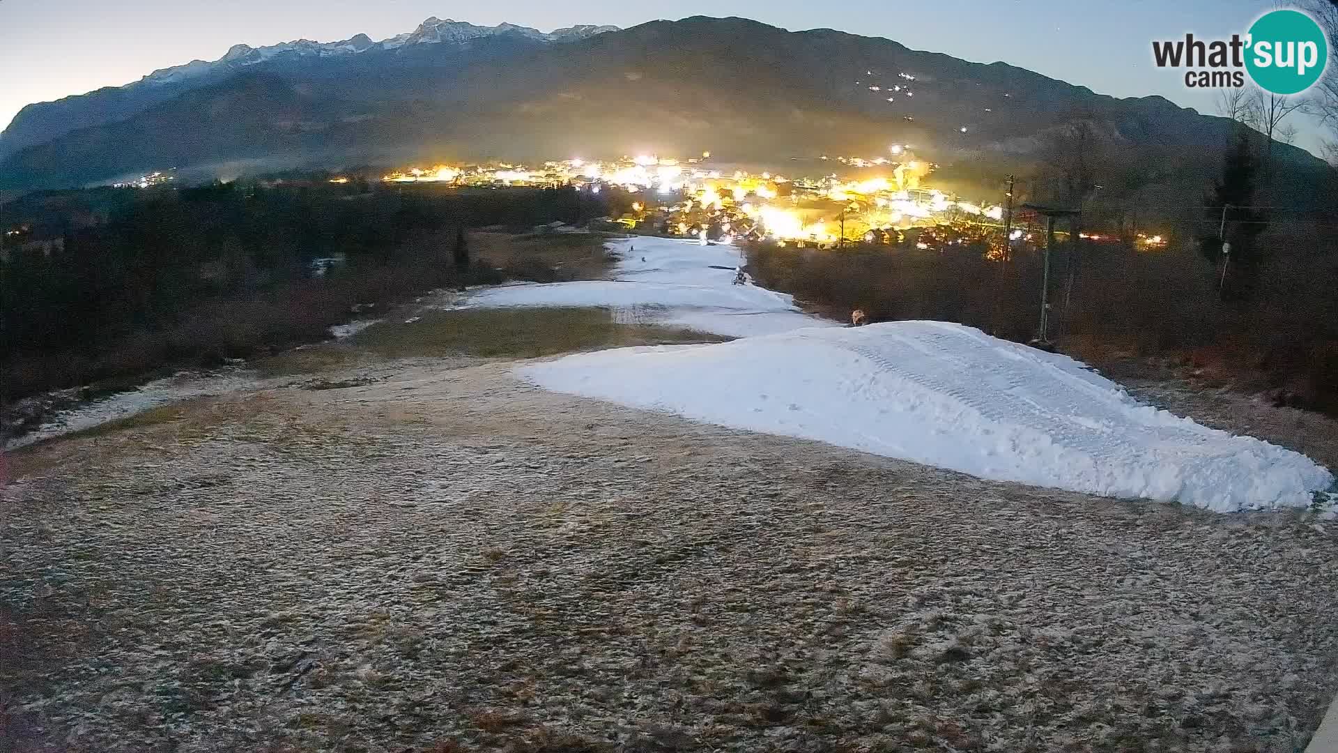 Spletna kamera Bohinjska Bistrica – Pogled v živo s smučišča Kozji Hrbet