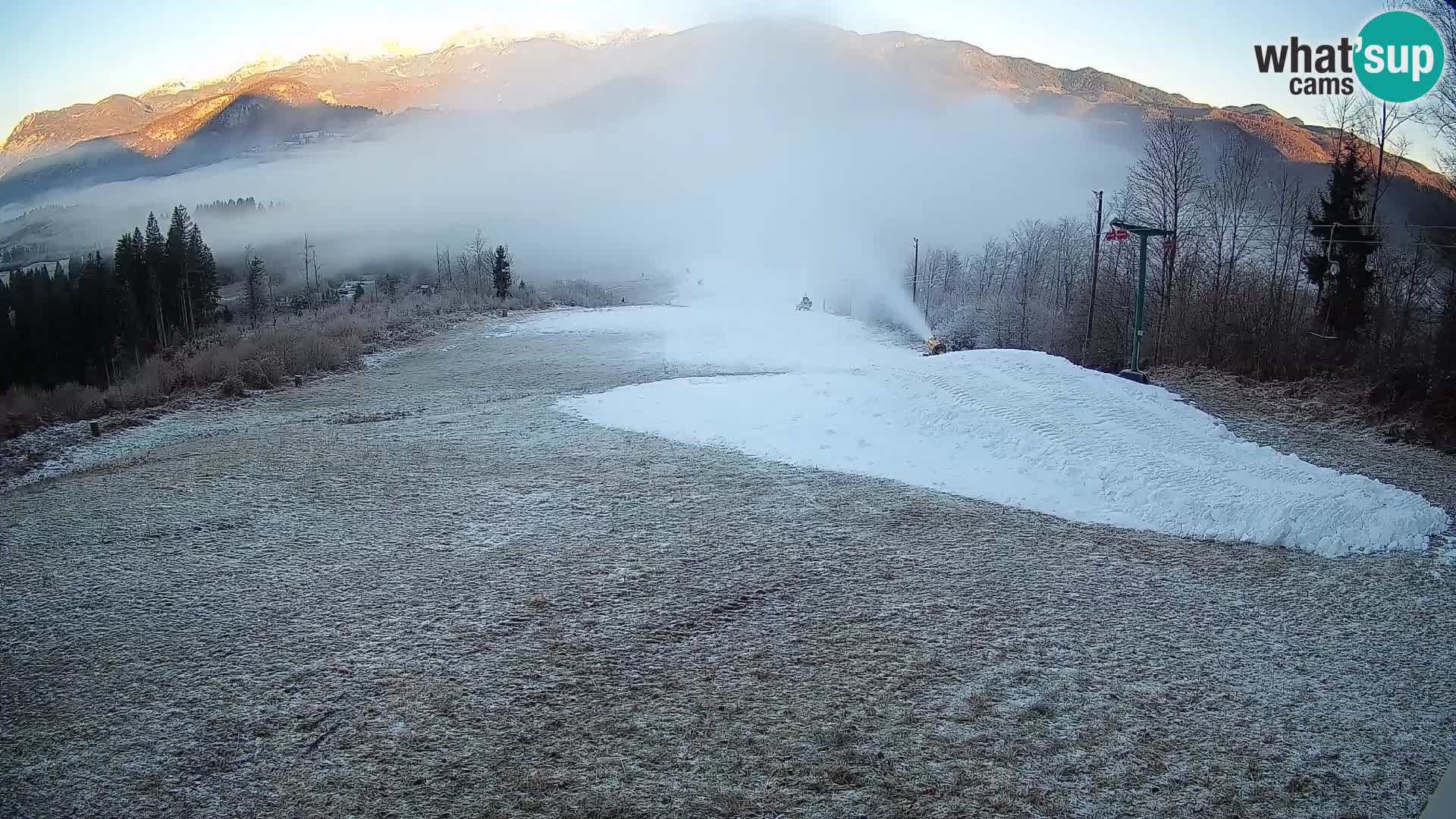 Livekamera Bohinjska Bistrica – Liveblick von der Skistation Kozji Hrbet