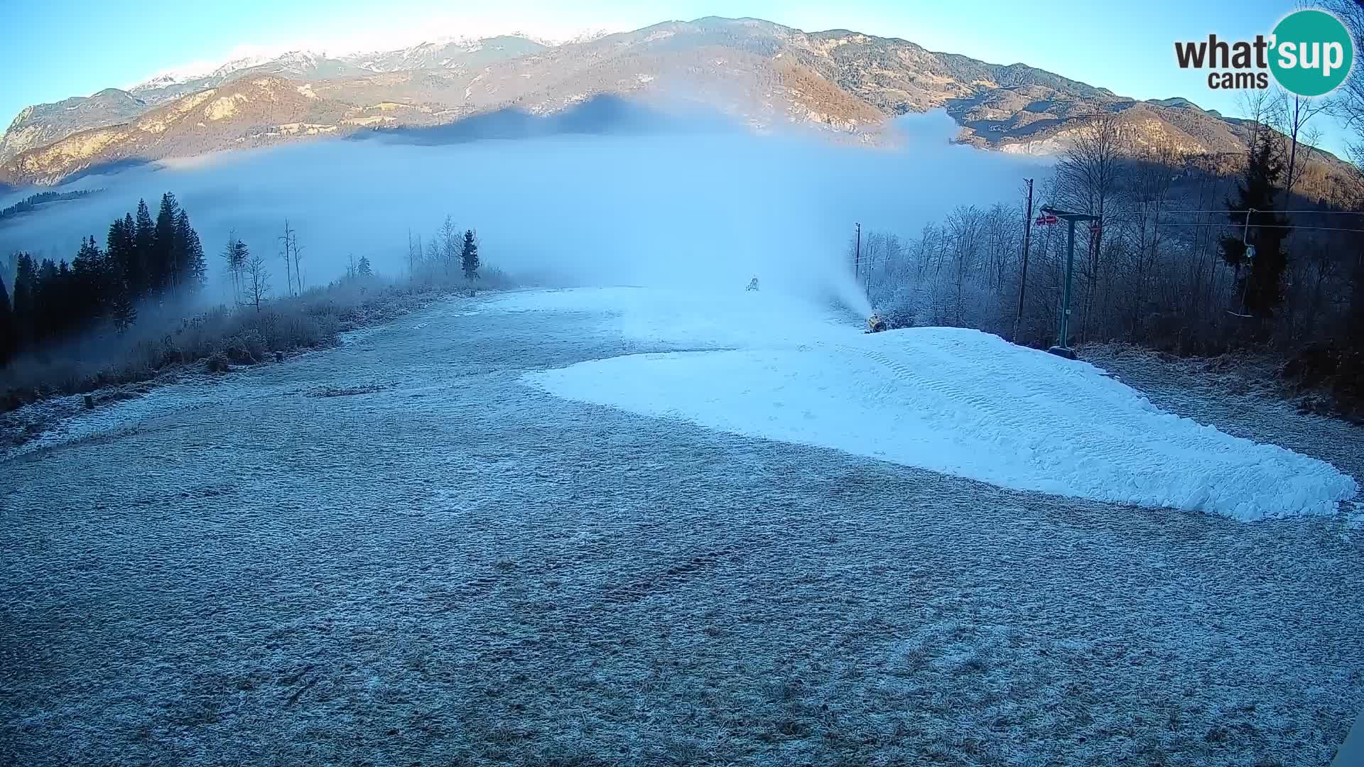 Webcam Bohinjska Bistrica – Vue en direct depuis la station de ski Kozji Hrbet