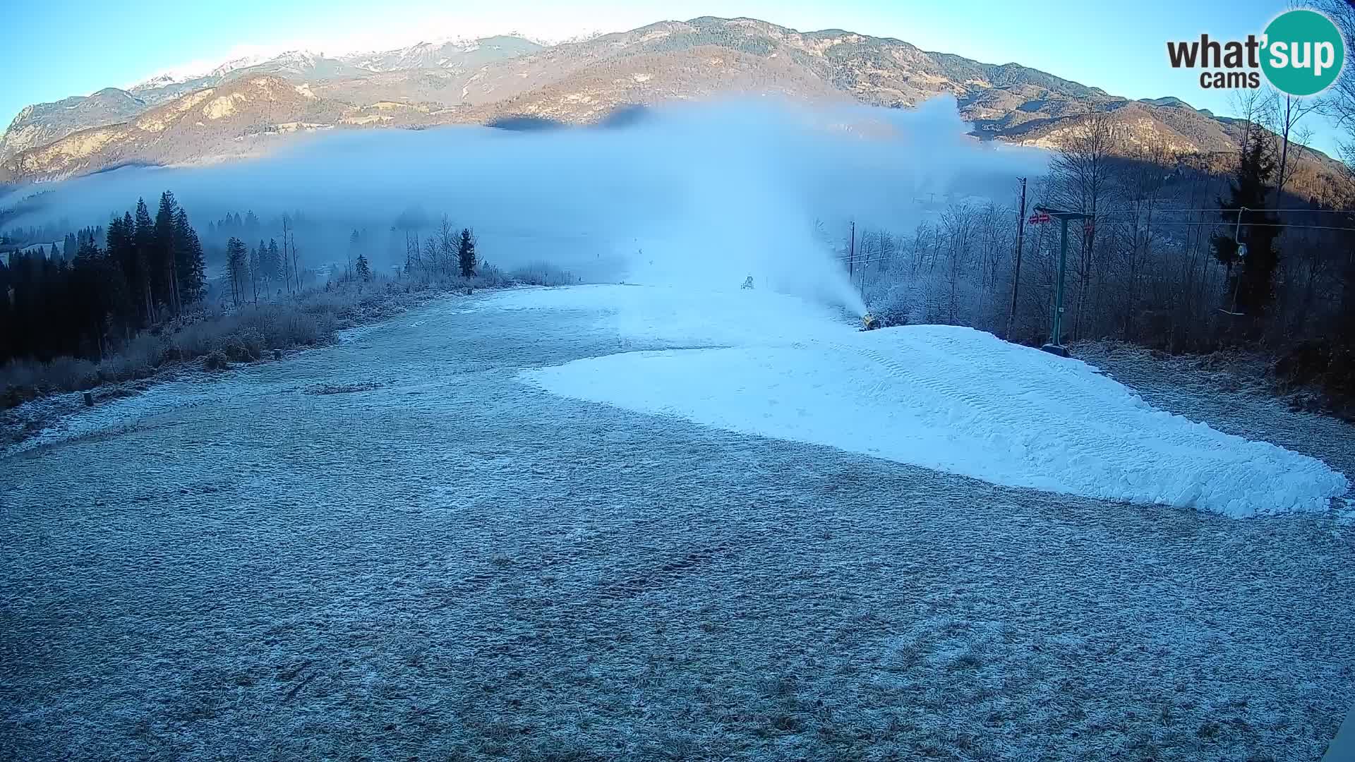 Livekamera Bohinjska Bistrica – Liveblick von der Skistation Kozji Hrbet