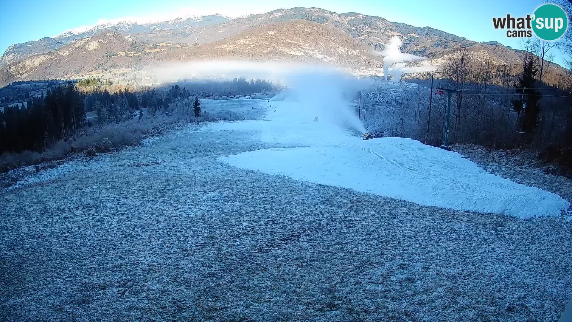 Webcam Bohinjska Bistrica – Live View from Kozji Hrbet Ski Station