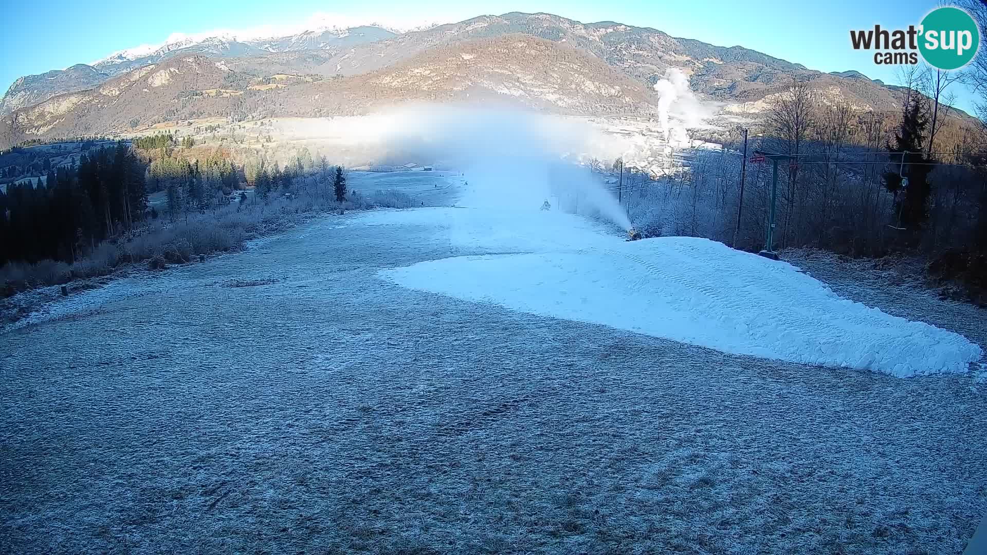 Livekamera Bohinjska Bistrica – Liveblick von der Skistation Kozji Hrbet