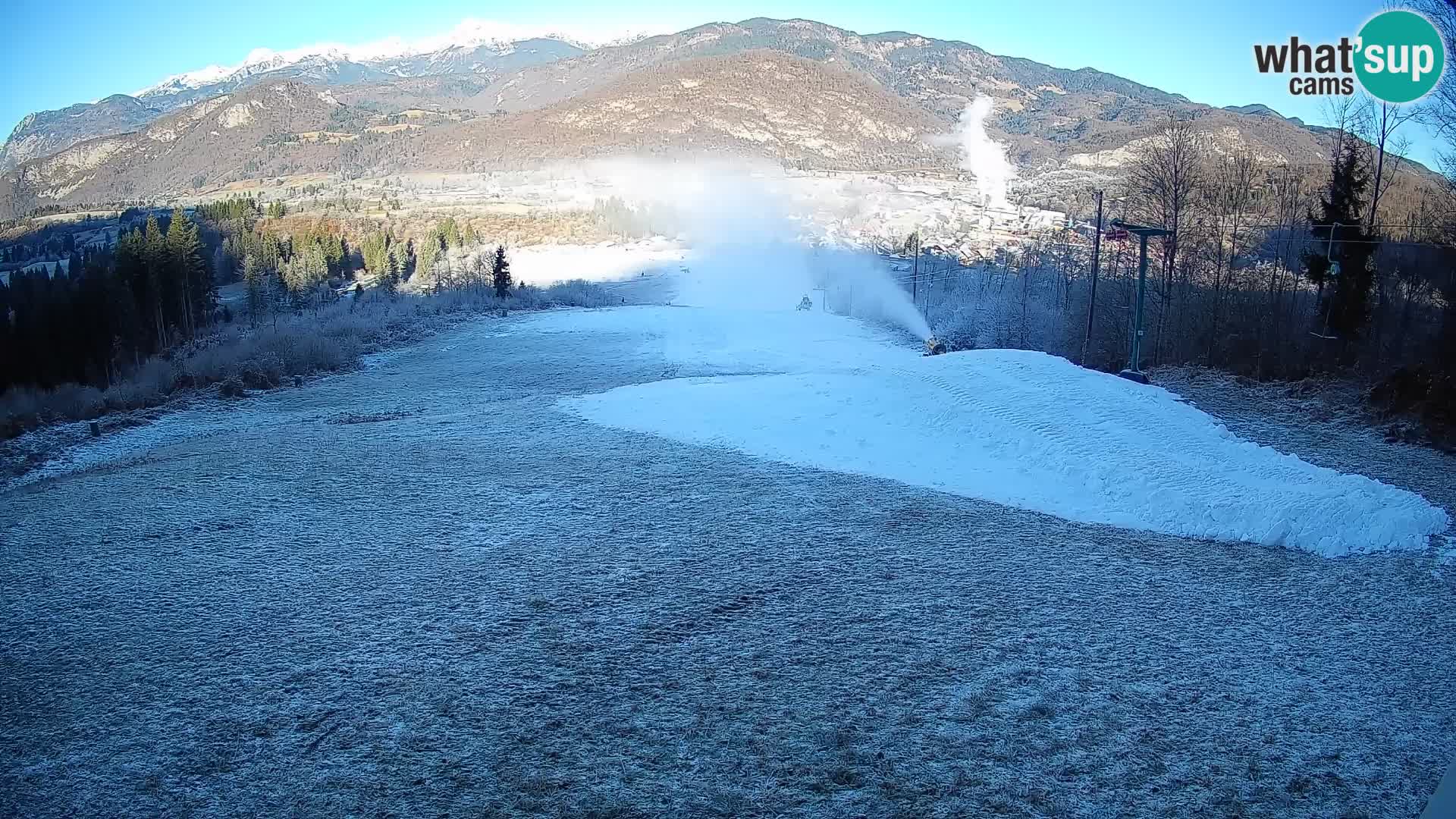 Webcam Bohinjska Bistrica – Vue en direct depuis la station de ski Kozji Hrbet