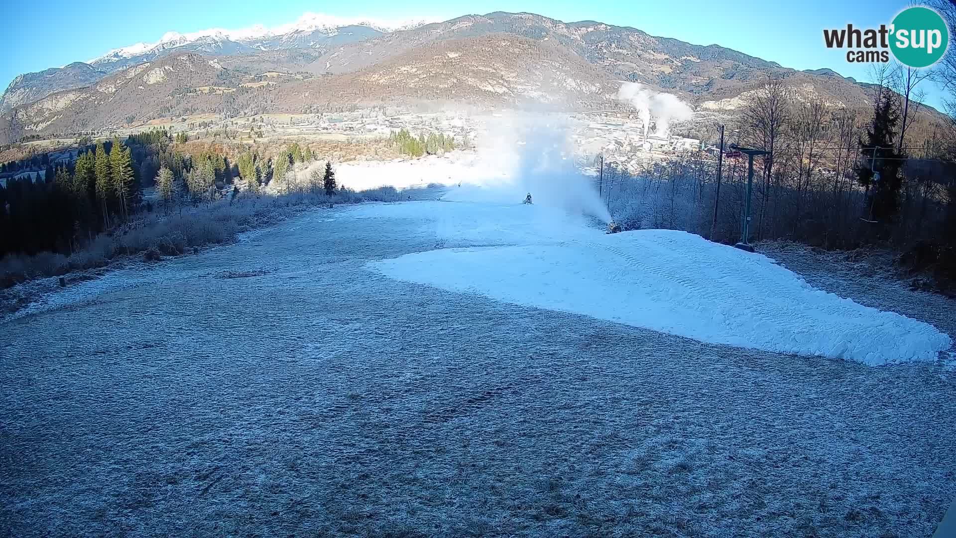 Webcam Bohinjska Bistrica – Live View from Kozji Hrbet Ski Station