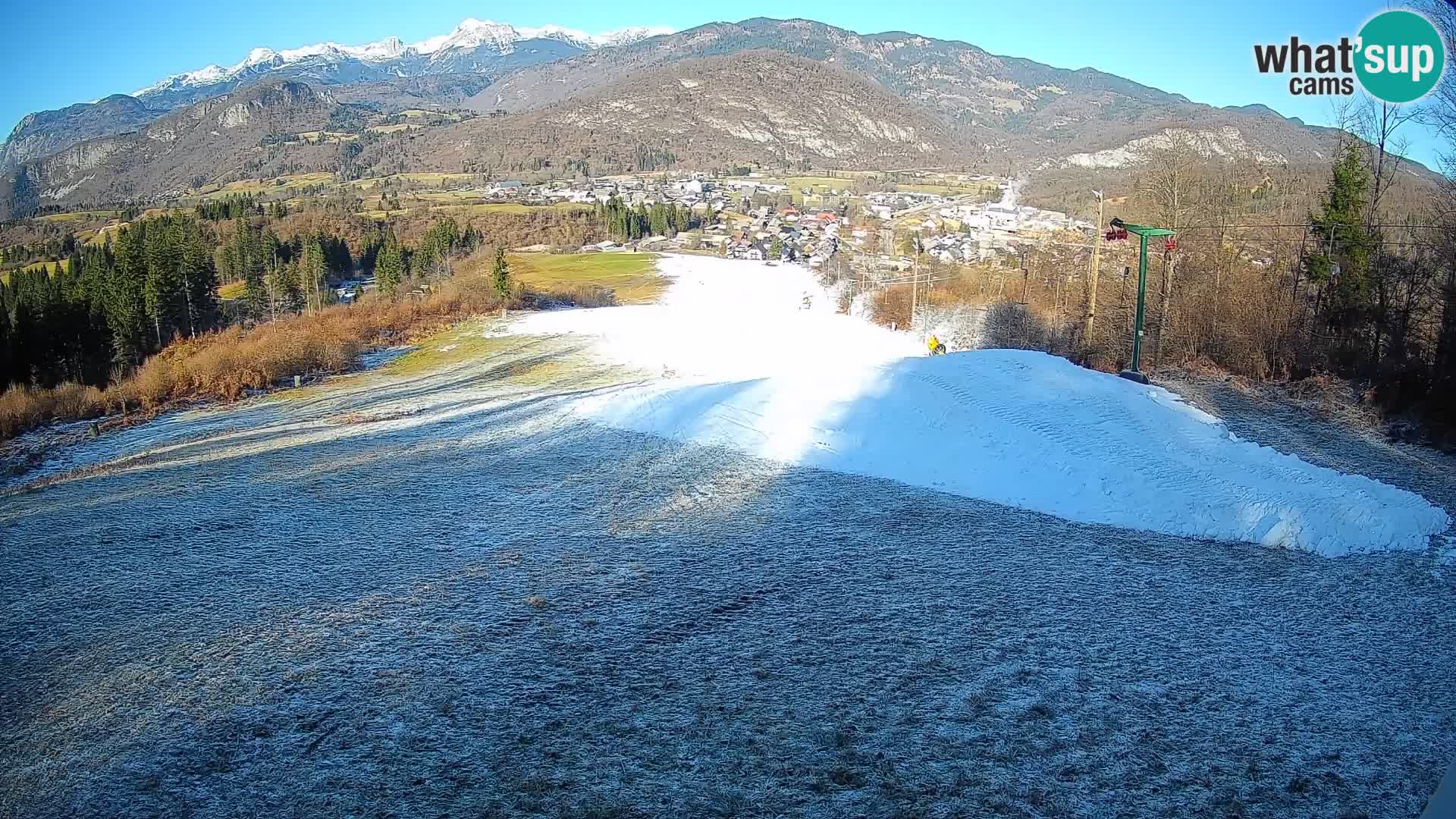 Webcam Bohinjska Bistrica – Vista live dalla stazione sciistica Kozji Hrbet