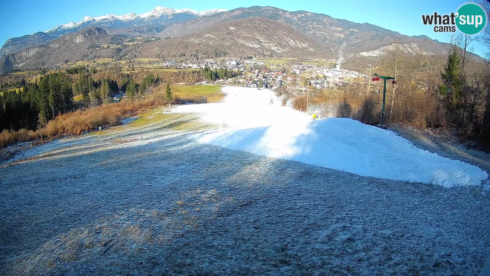 Webcam Bohinjska Bistrica – Live View from Kozji Hrbet Ski Station