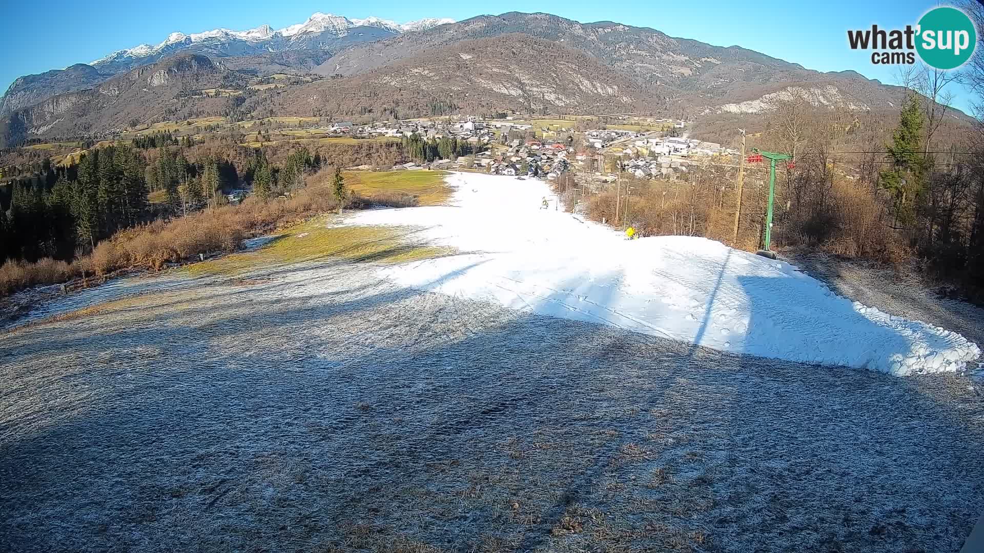 Spletna kamera Bohinjska Bistrica – Pogled v živo s smučišča Kozji Hrbet