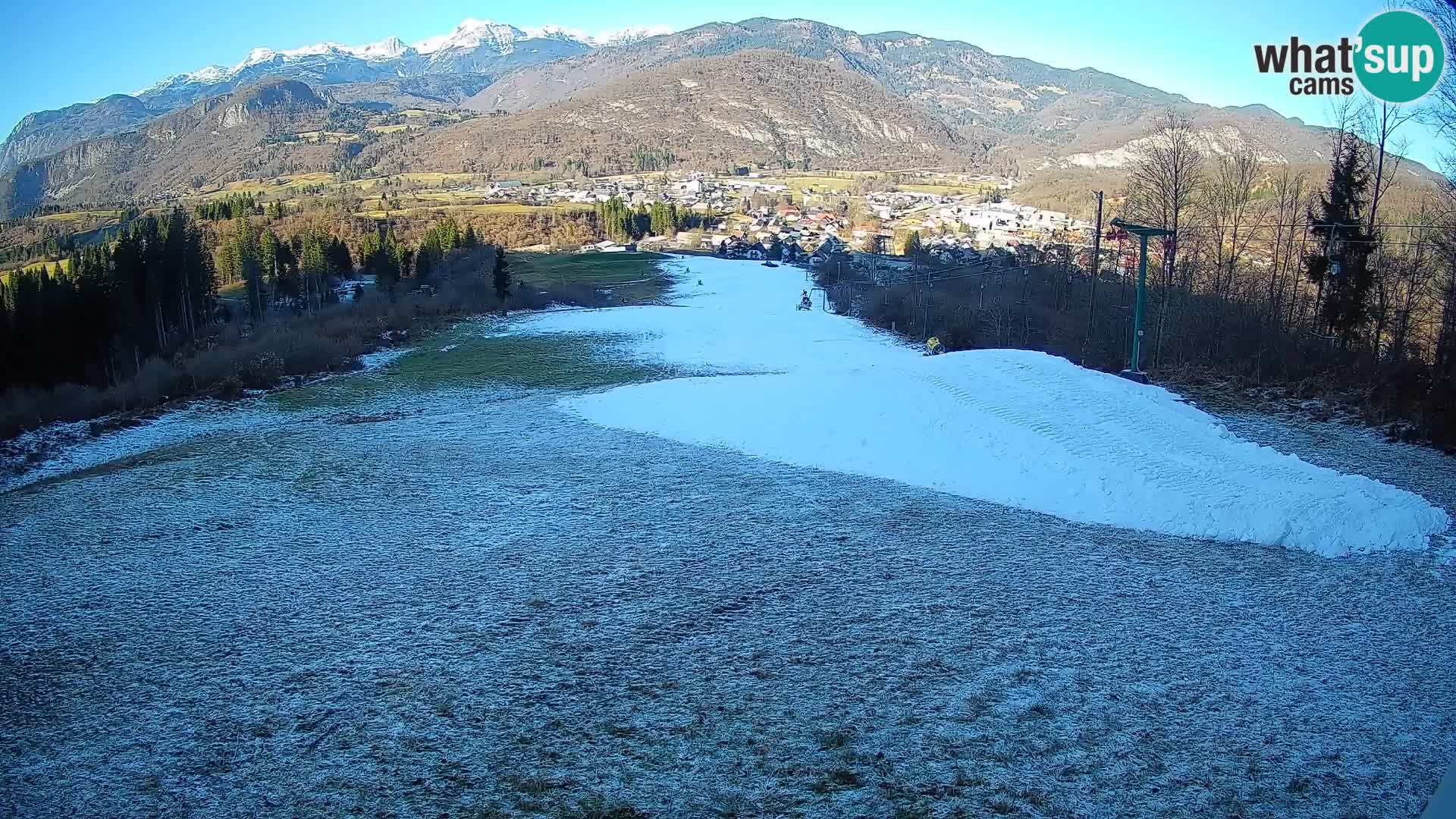 Webcam Bohinjska Bistrica – Live View from Kozji Hrbet Ski Station