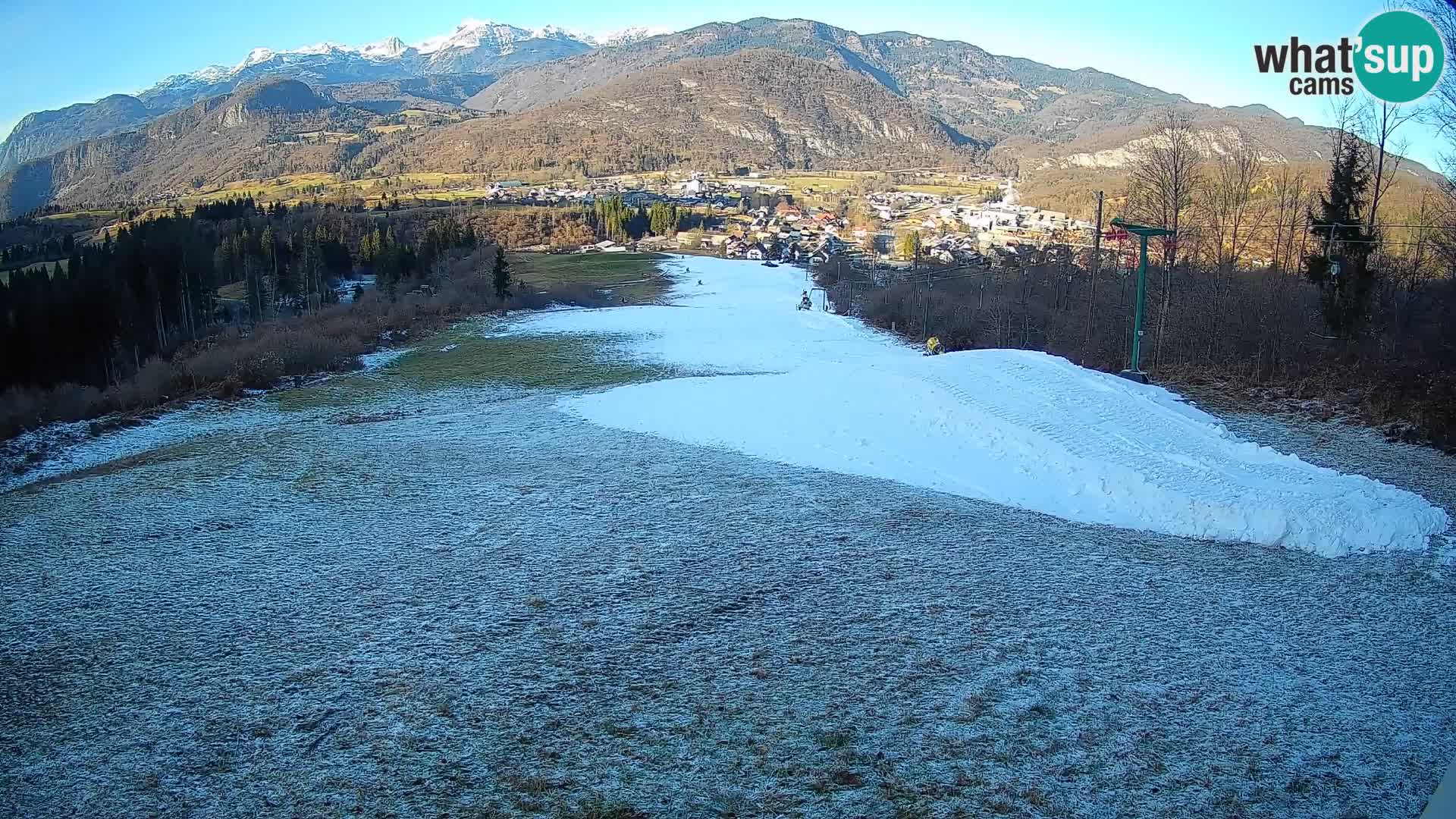 Webcam Bohinjska Bistrica – Vista live dalla stazione sciistica Kozji Hrbet