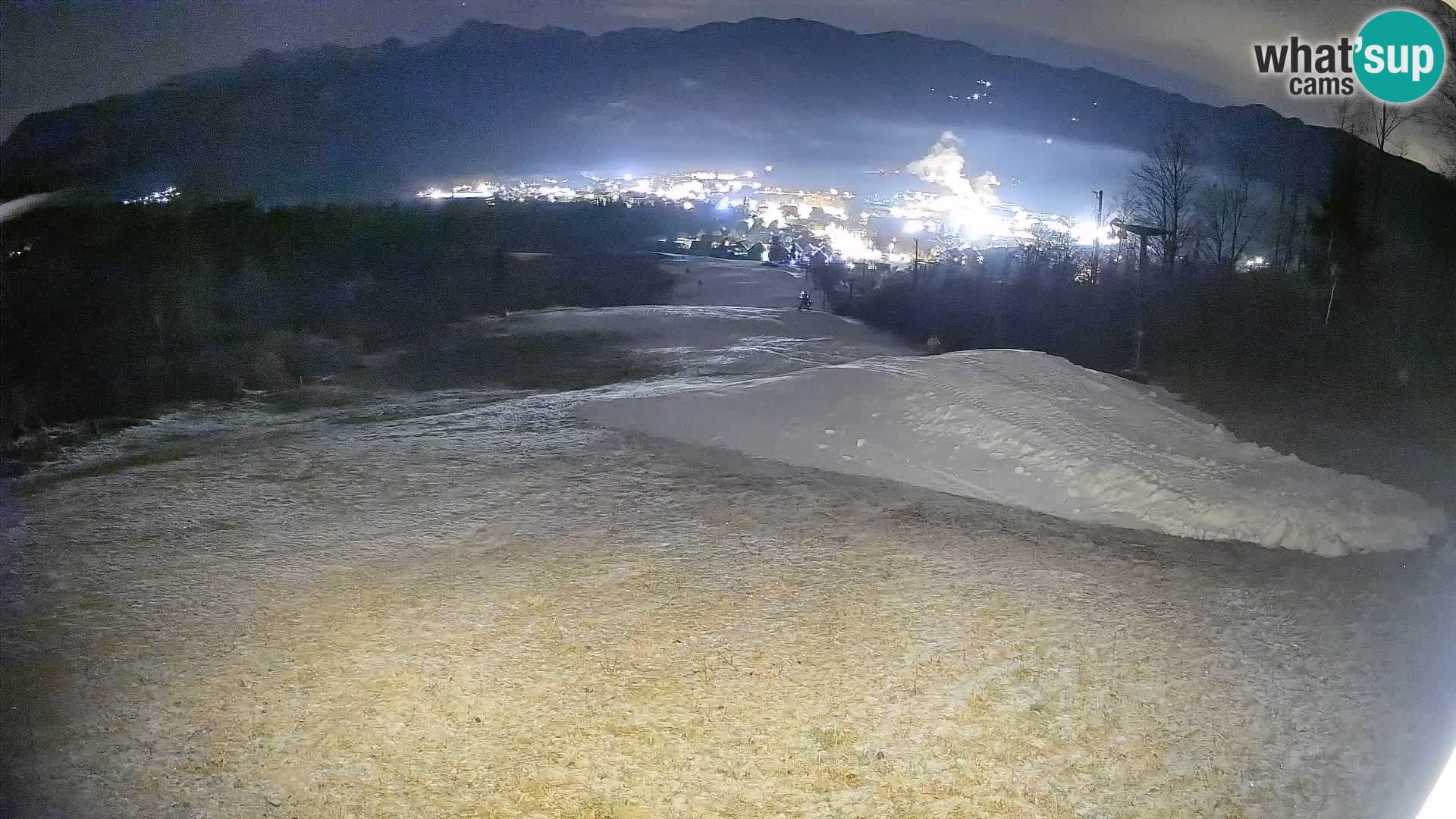 Webcam Bohinjska Bistrica – Vue en direct depuis la station de ski Kozji Hrbet