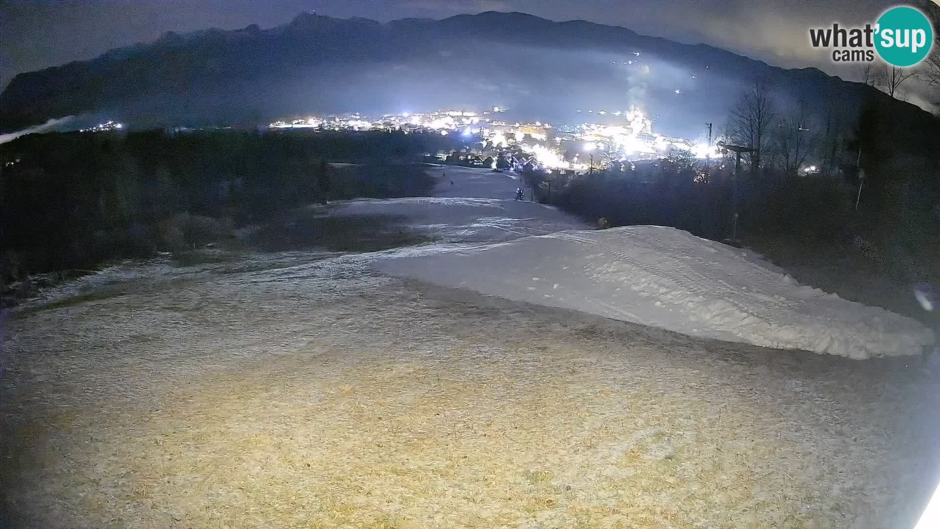 Spletna kamera Bohinjska Bistrica – Pogled v živo s smučišča Kozji Hrbet