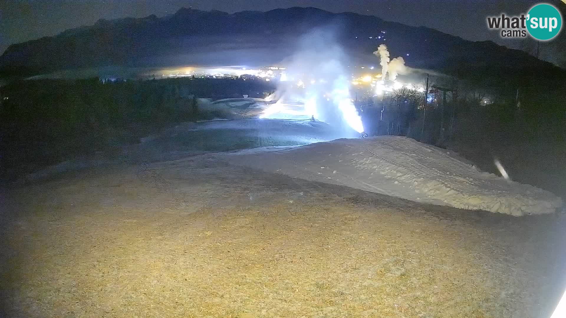 Kamera uživo Bohinjska Bistrica – Pogled u stvarnom vremenu sa skijališta Kozji Hrbet