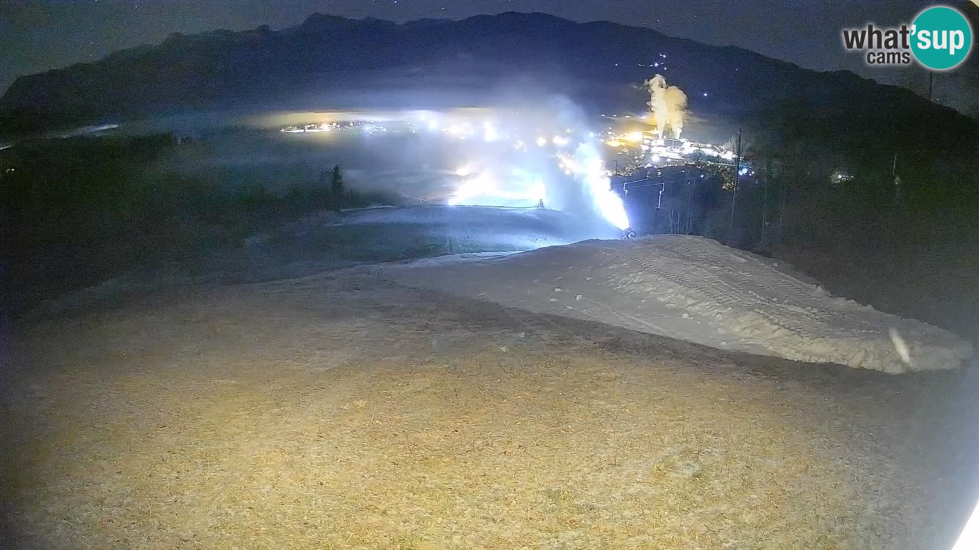 Kamera uživo Bohinjska Bistrica – Pogled u stvarnom vremenu sa skijališta Kozji Hrbet