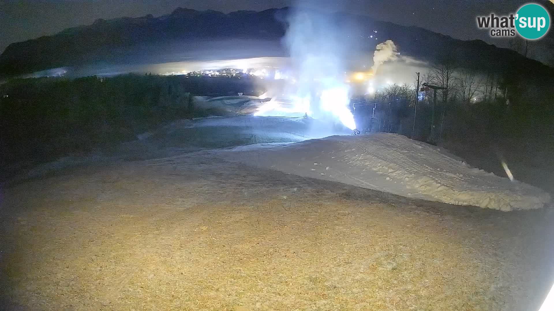 Webcam Bohinjska Bistrica – Vue en direct depuis la station de ski Kozji Hrbet