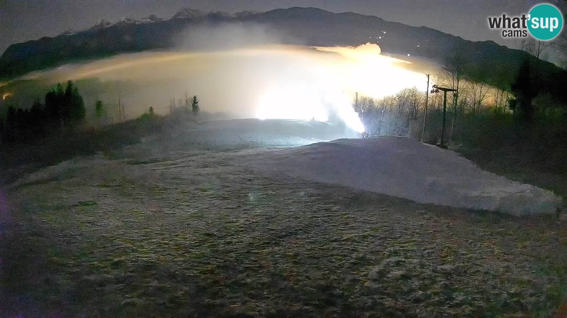 Webcam Bohinjska Bistrica – Live View from Kozji Hrbet Ski Station