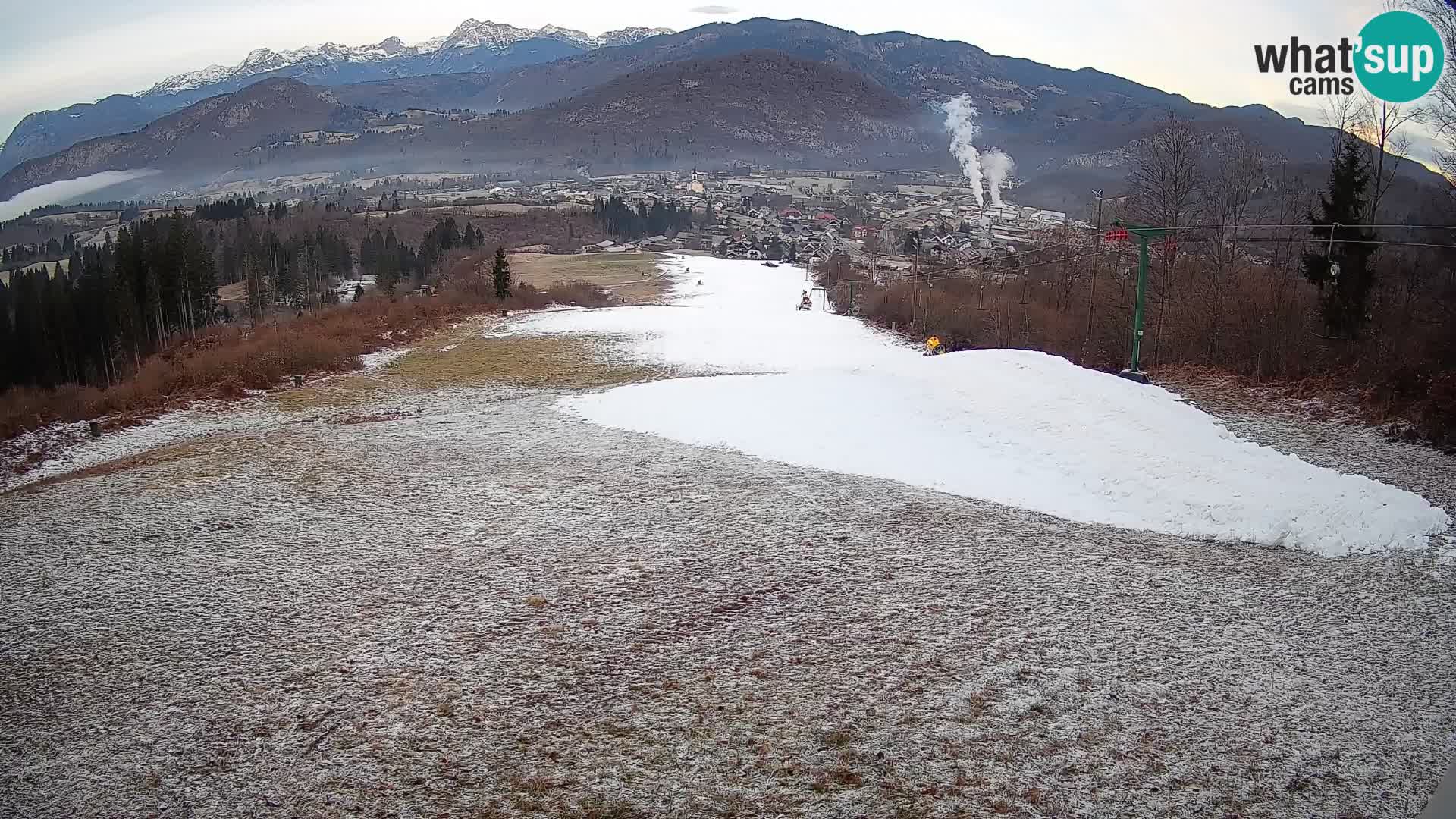 Webcam Bohinjska Bistrica – Vue en direct depuis la station de ski Kozji Hrbet