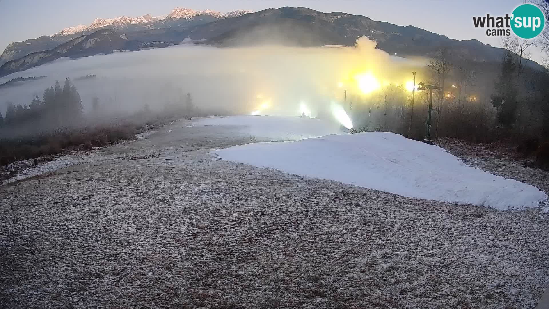 Webcam Bohinjska Bistrica – Vista live dalla stazione sciistica Kozji Hrbet