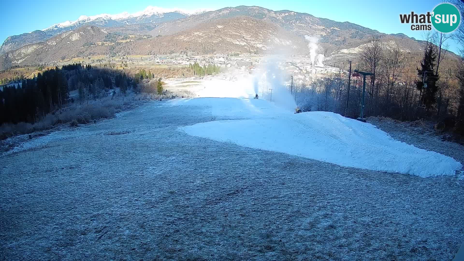 Webcam Bohinjska Bistrica – Vista live dalla stazione sciistica Kozji Hrbet