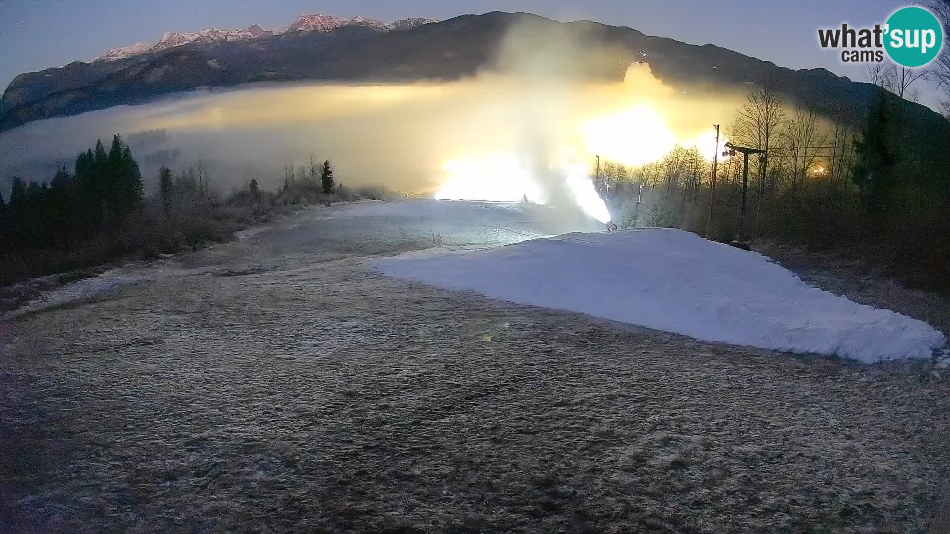 Webcam Bohinjska Bistrica – Vista live dalla stazione sciistica Kozji Hrbet