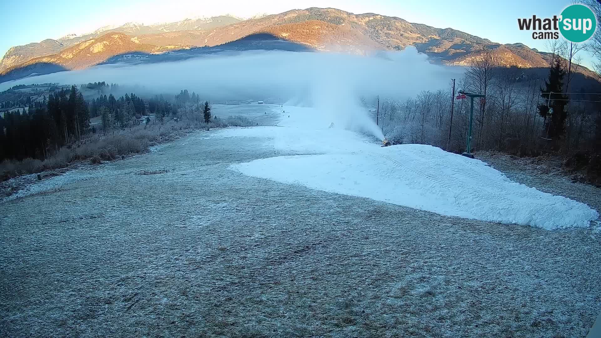 Cámara en vivo Bohinjska Bistrica – Vista en directo desde la estación de esquí Kozji Hrbet