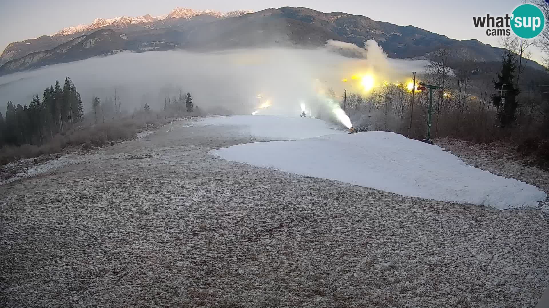 Webcam Bohinjska Bistrica – Vista live dalla stazione sciistica Kozji Hrbet