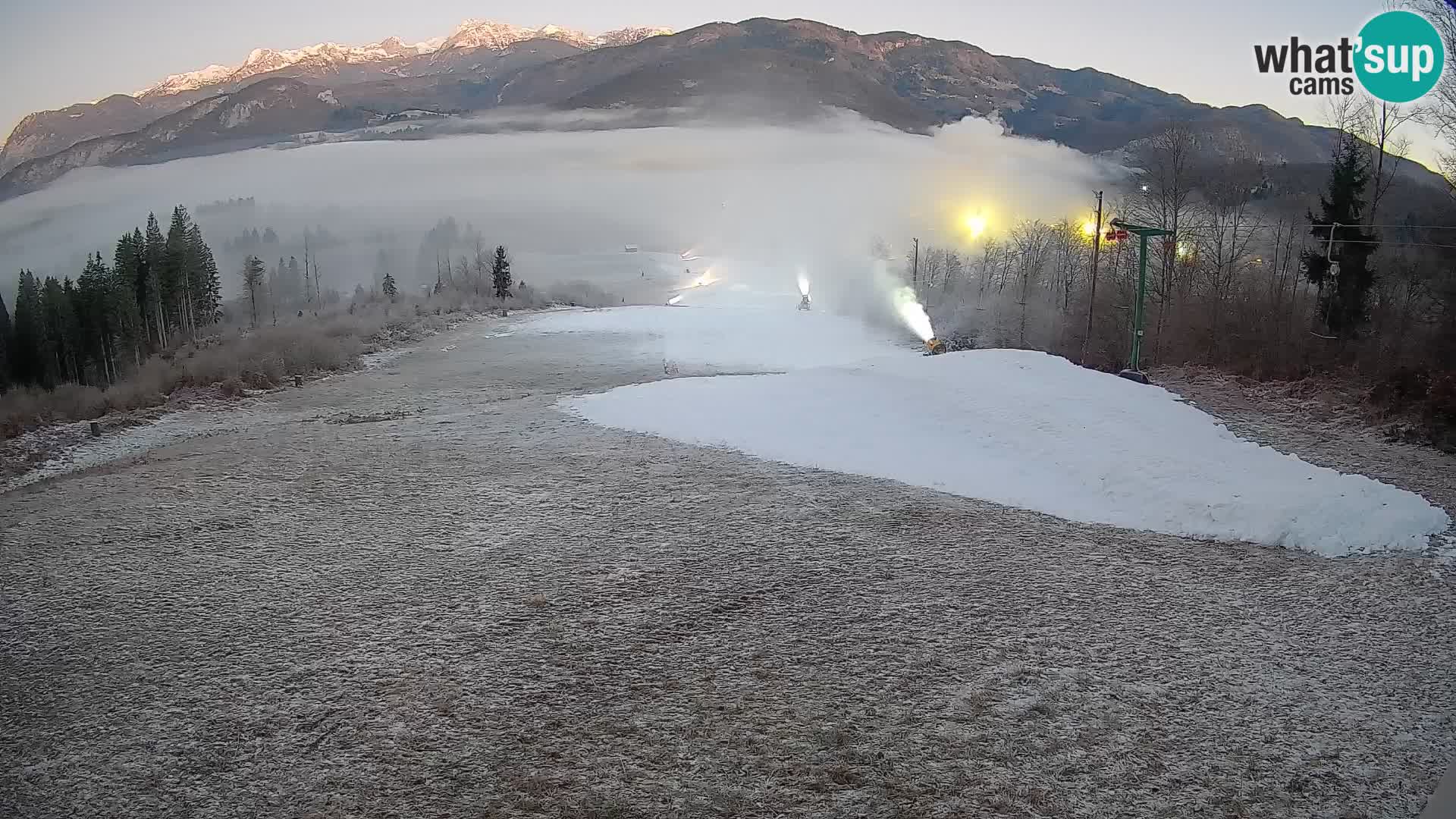 Livekamera Bohinjska Bistrica – Liveblick von der Skistation Kozji Hrbet