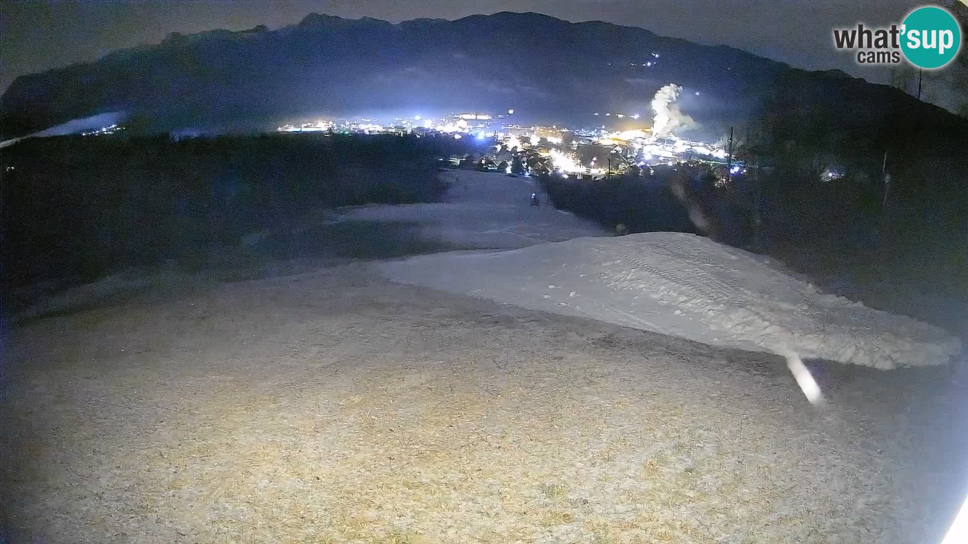 Kamera uživo Bohinjska Bistrica – Pogled u stvarnom vremenu sa skijališta Kozji Hrbet