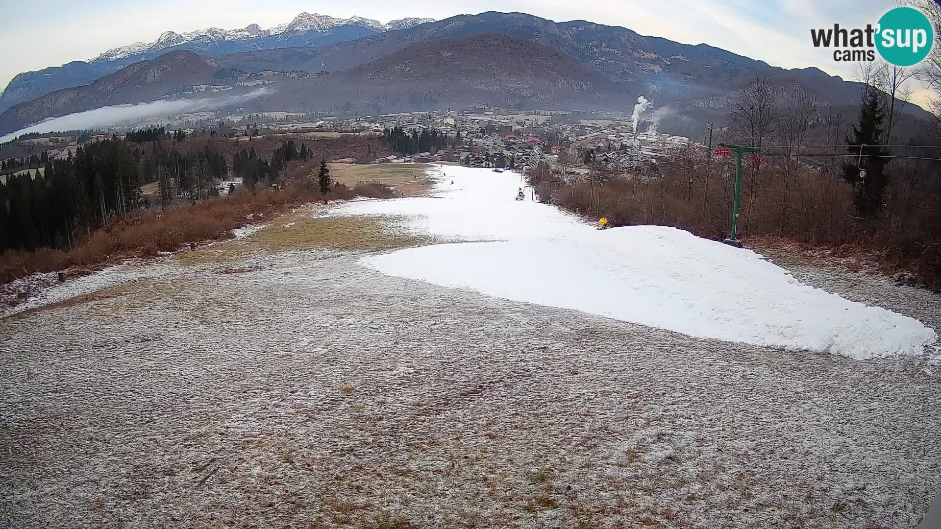 Cámara en vivo Bohinjska Bistrica – Vista en directo desde la estación de esquí Kozji Hrbet