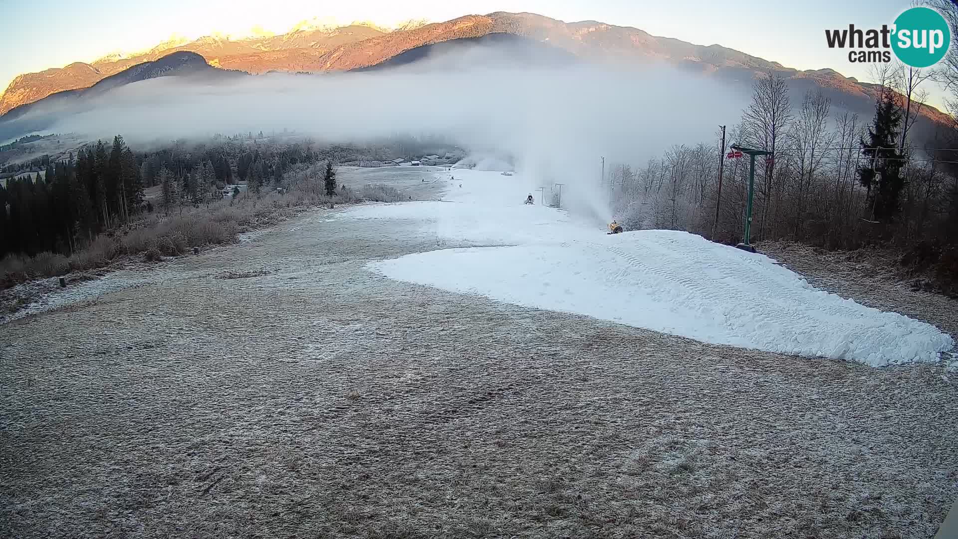 Webcam Bohinjska Bistrica – Vista live dalla stazione sciistica Kozji Hrbet