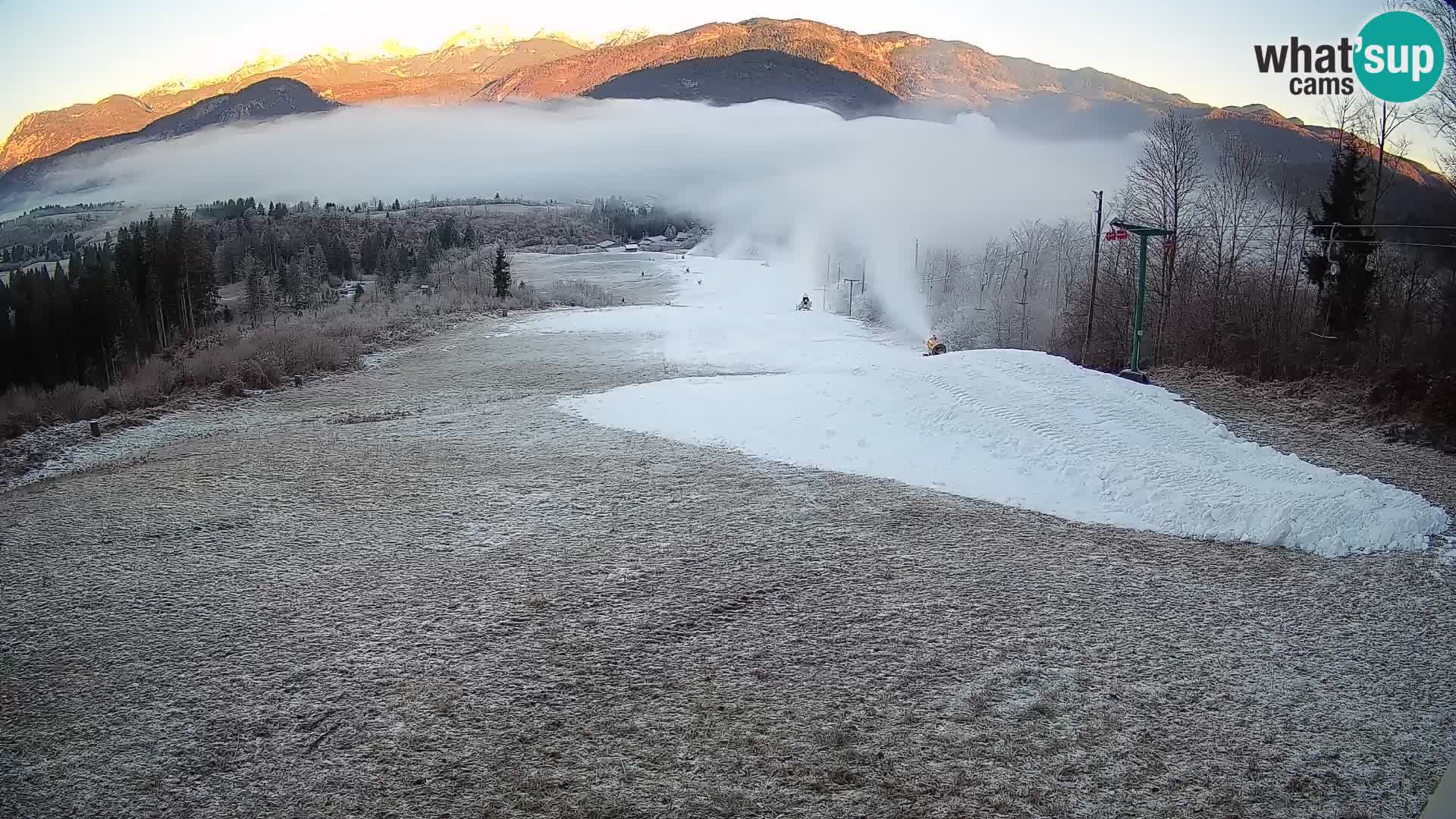 Cámara en vivo Bohinjska Bistrica – Vista en directo desde la estación de esquí Kozji Hrbet
