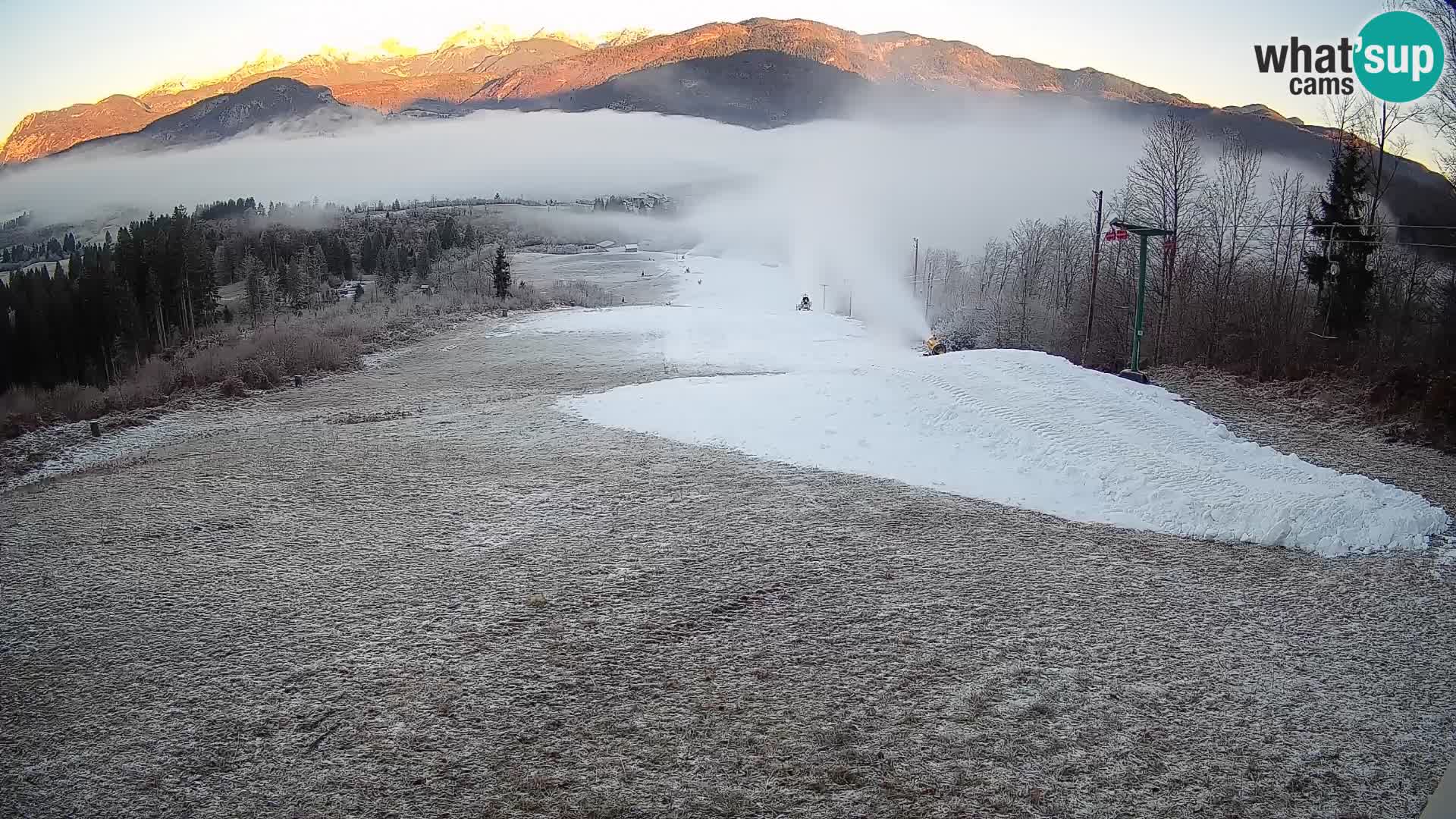 Cámara en vivo Bohinjska Bistrica – Vista en directo desde la estación de esquí Kozji Hrbet