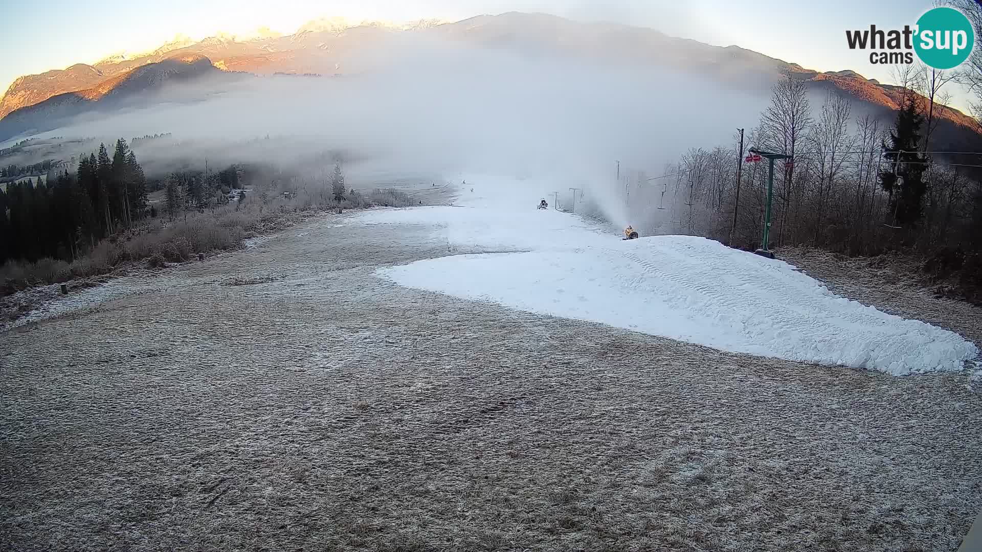 Webcam Bohinjska Bistrica – Live View from Kozji Hrbet Ski Station