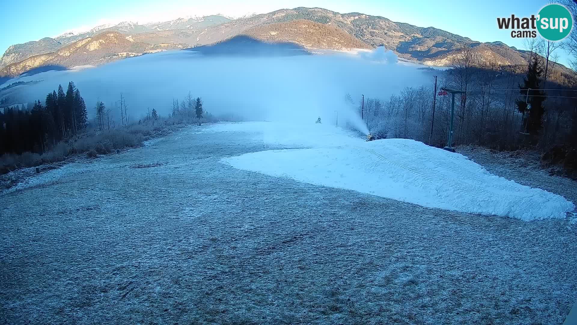 Livekamera Bohinjska Bistrica – Liveblick von der Skistation Kozji Hrbet