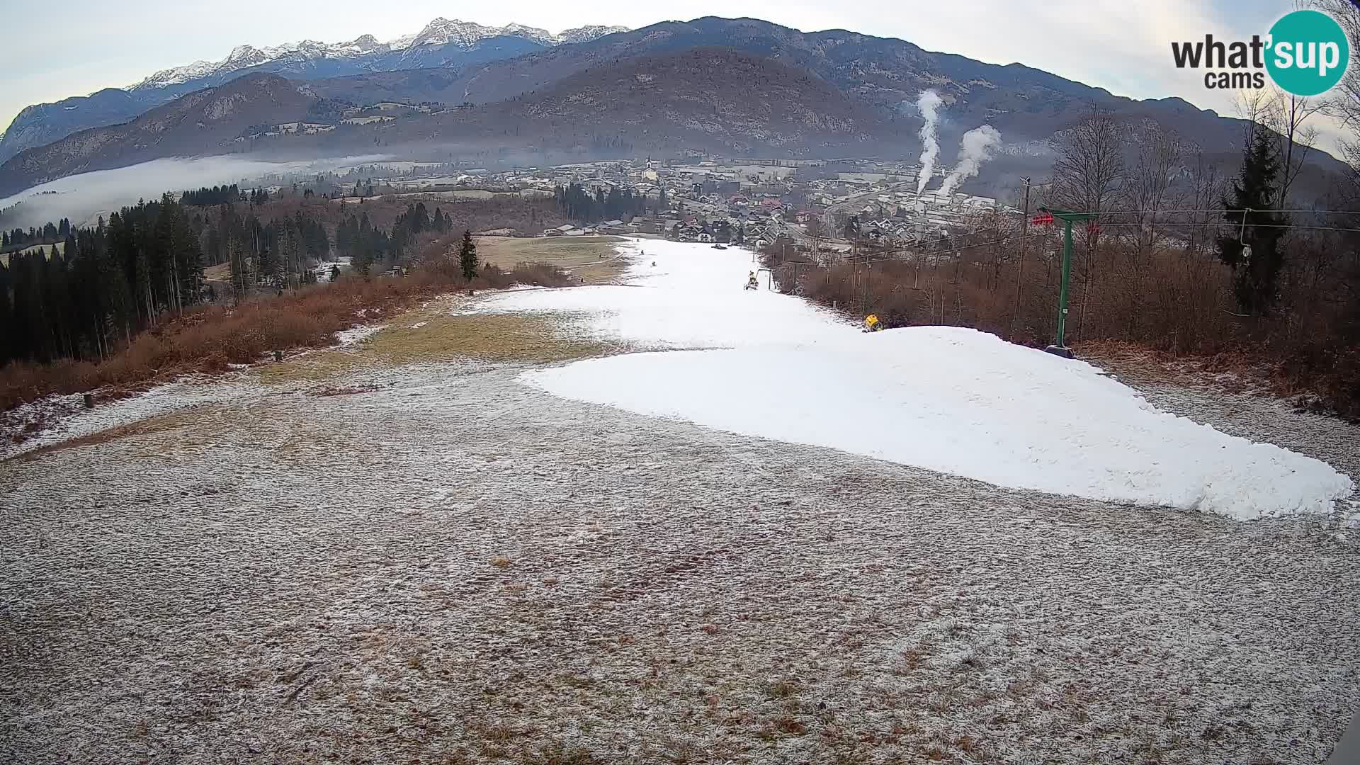 Cámara en vivo Bohinjska Bistrica – Vista en directo desde la estación de esquí Kozji Hrbet