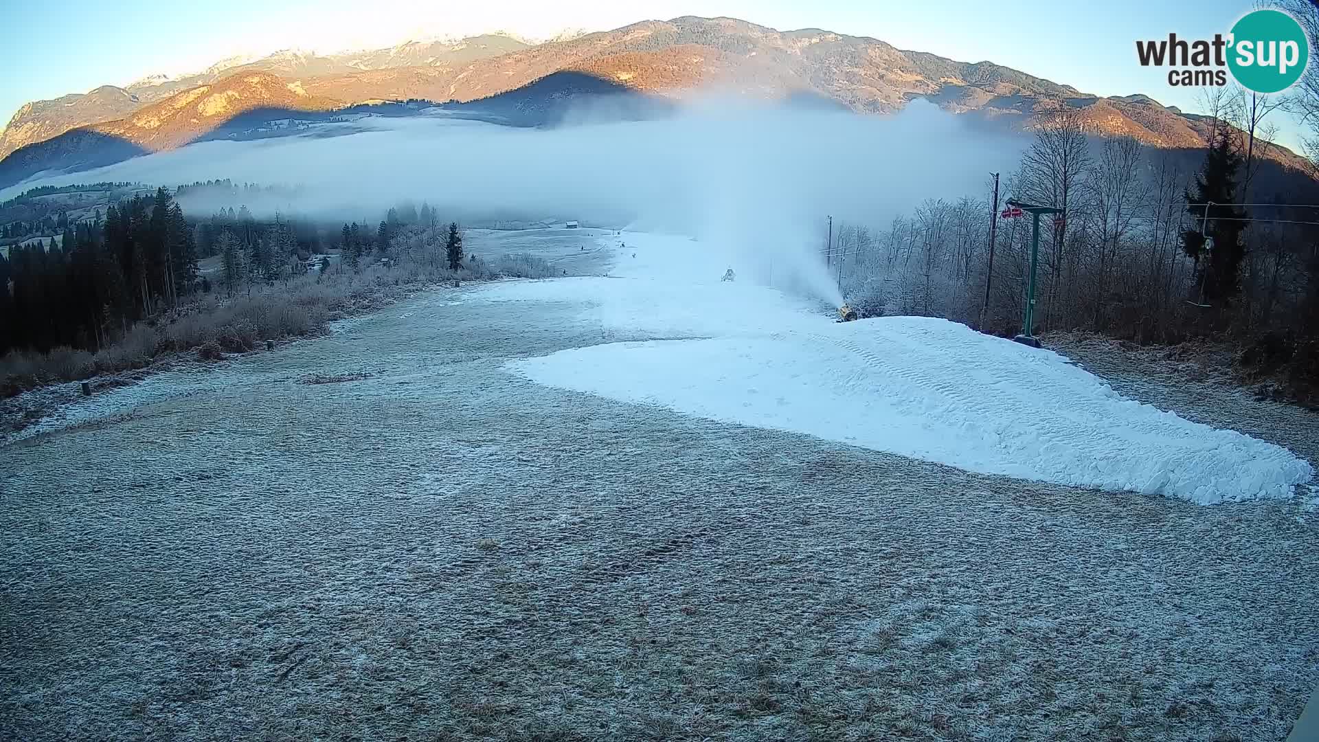 Webcam Bohinjska Bistrica – Vista live dalla stazione sciistica Kozji Hrbet