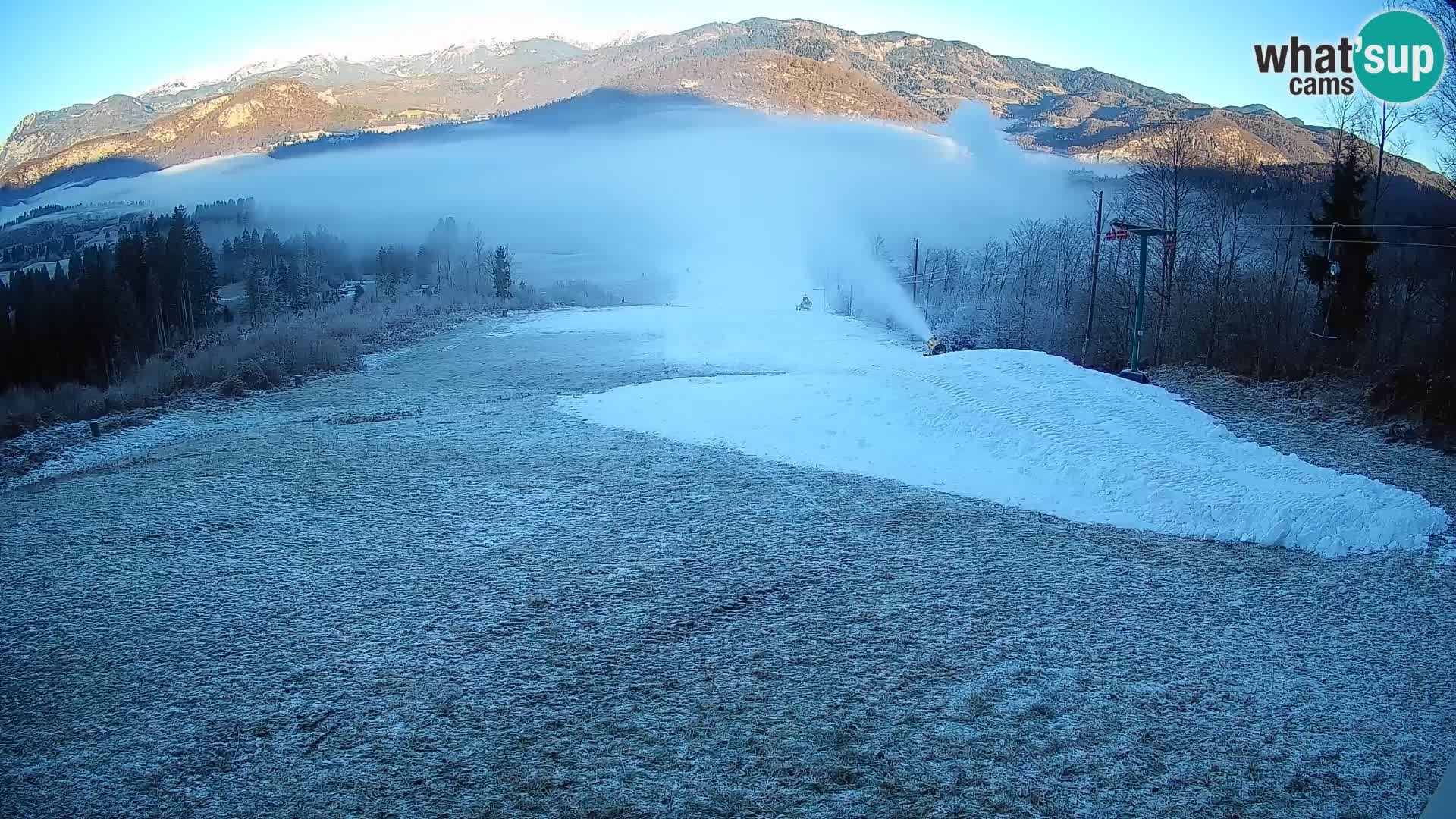Webcam Bohinjska Bistrica – Vue en direct depuis la station de ski Kozji Hrbet