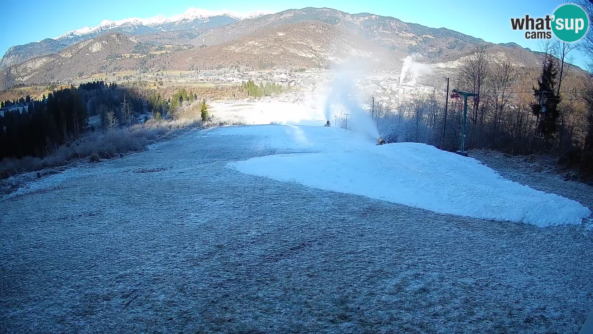 Webcam Bohinjska Bistrica – Vue en direct depuis la station de ski Kozji Hrbet