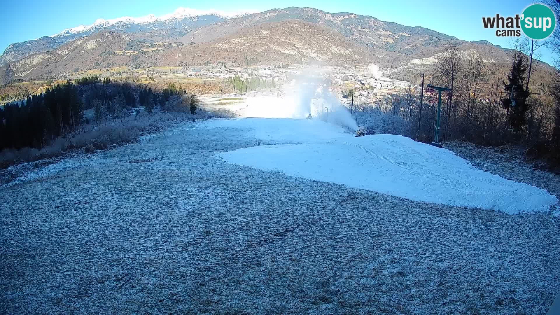 Webcam Bohinjska Bistrica – Vue en direct depuis la station de ski Kozji Hrbet
