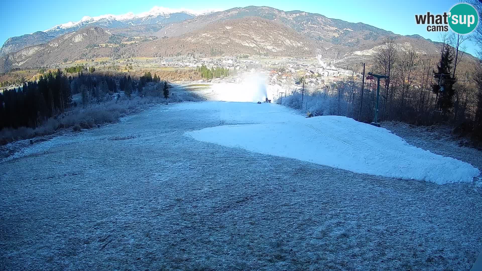 Webcam Bohinjska Bistrica – Vue en direct depuis la station de ski Kozji Hrbet