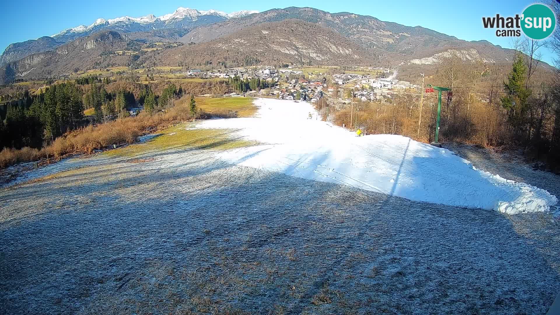 Webcam Bohinjska Bistrica – Vista live dalla stazione sciistica Kozji Hrbet