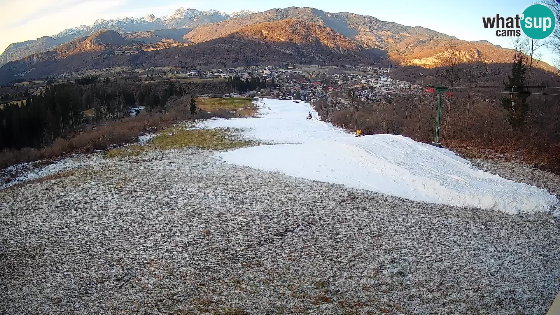 Webcam Bohinjska Bistrica – Live View from Kozji Hrbet Ski Station
