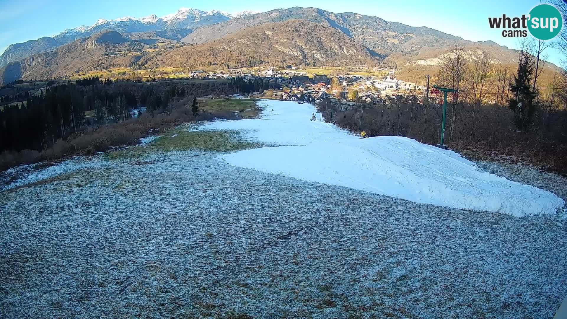 Webcam Bohinjska Bistrica – Live View from Kozji Hrbet Ski Station