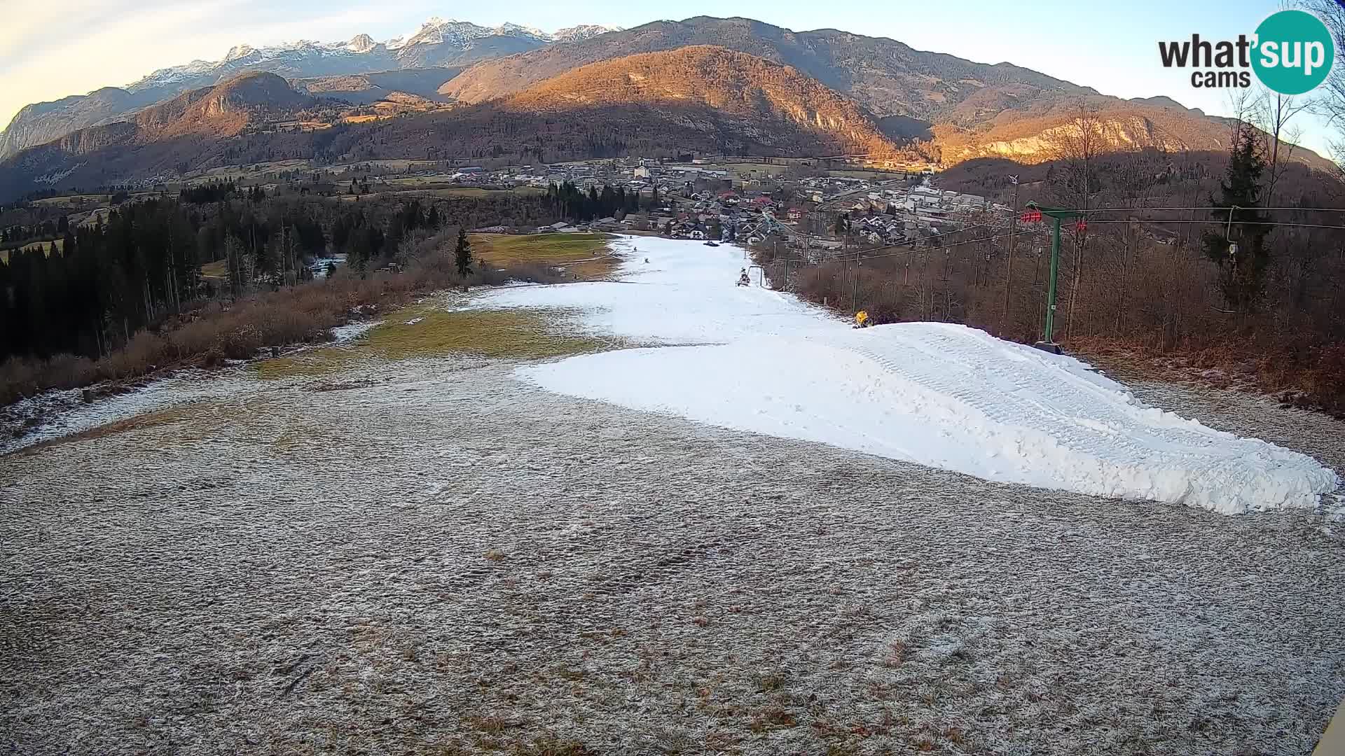Webcam Bohinjska Bistrica – Vista live dalla stazione sciistica Kozji Hrbet