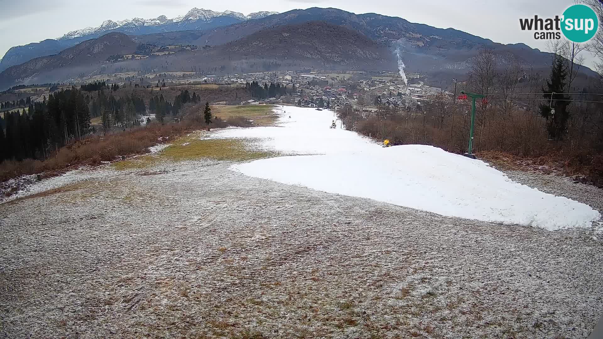 Webcam Bohinjska Bistrica – Live View from Kozji Hrbet Ski Station